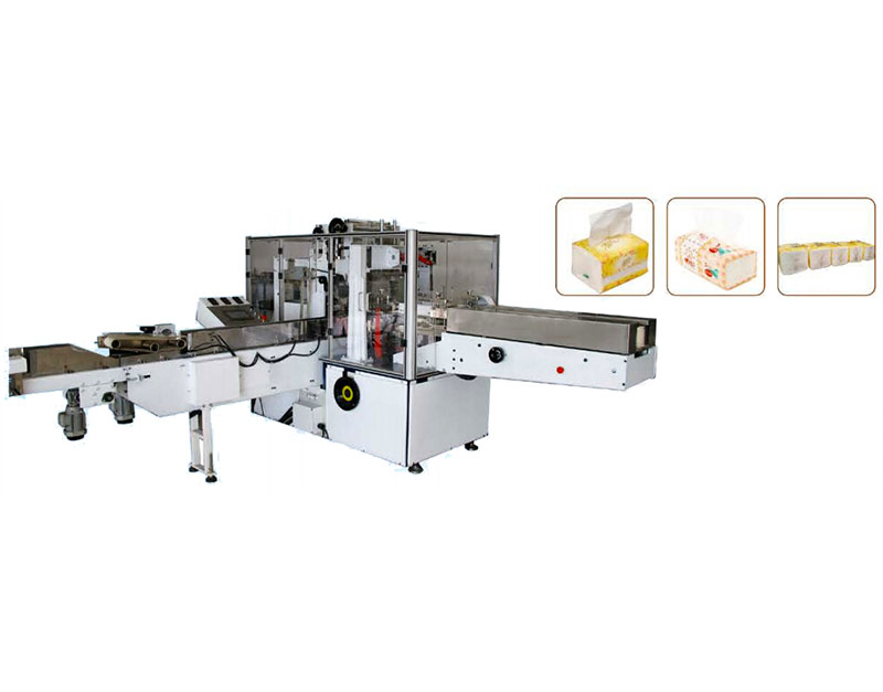 JN-SW300 Full-automatic Three- dimension Tissue Paper Packing Machine